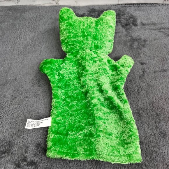 Vintage Dollar Tree Frog Hand Puppet Green Plush Stuffed Story Time - Picture 4 of 6